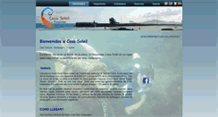 Desktop Screenshot of galapagoscasasoleil.com