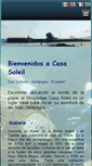 Mobile Screenshot of galapagoscasasoleil.com